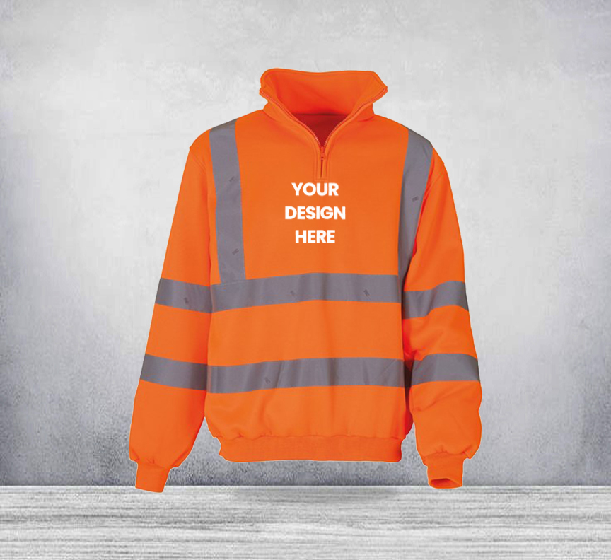 Custom Hi Vis Sweatshirt