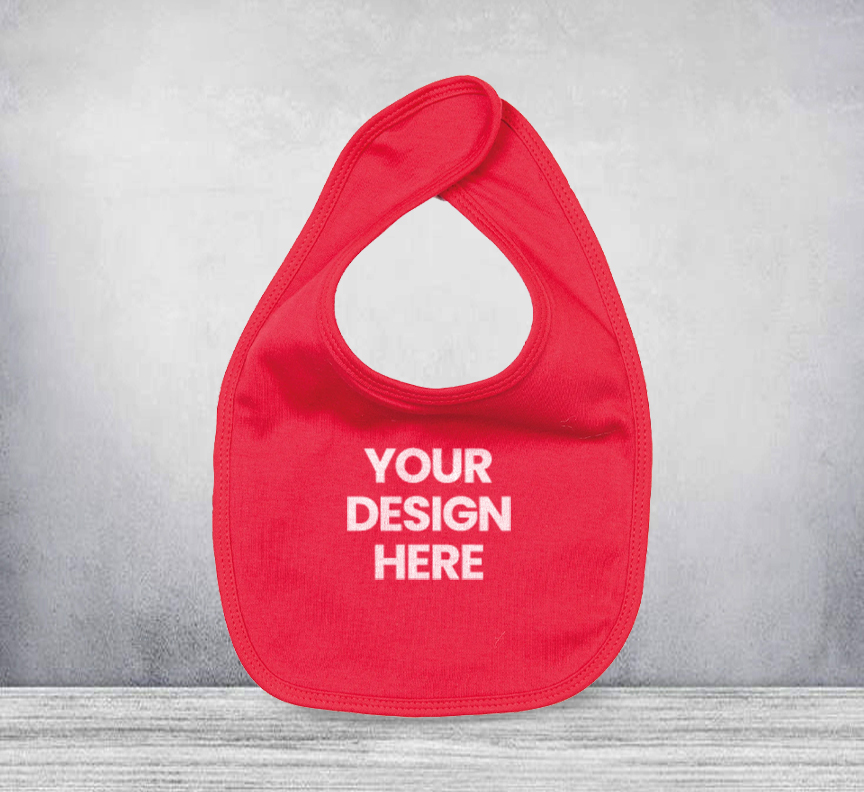 Custom Printed Baby Bibs