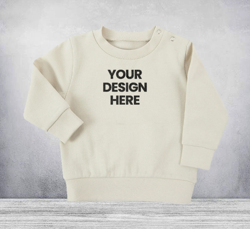 Custom Printed Baby Sweatshirts