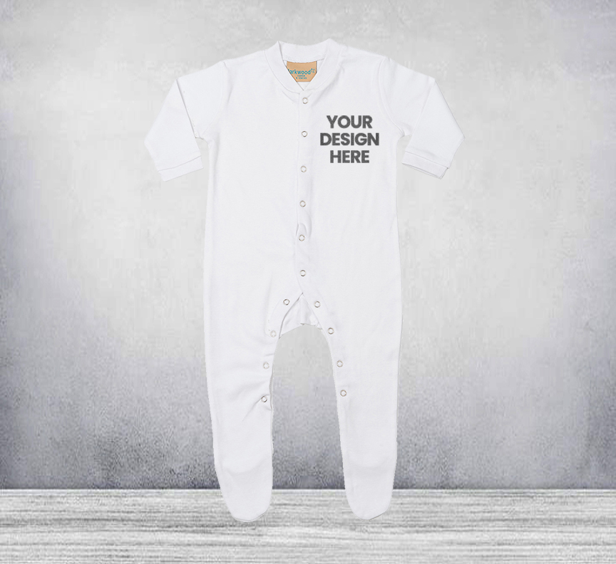 Personalised Baby Sleepsuits