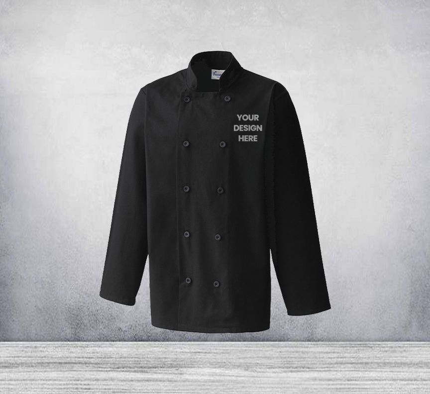 Personalised Chef Long Sleeve Jackets