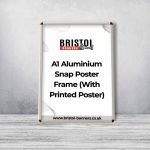 A1 Aluminium Snap Poster Frame (With Printed Poster)