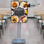 A1 LED Illuminated Floor Standing Sign Board