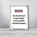 A2 Aluminium Snap Poster Frame (With Printed Poster)