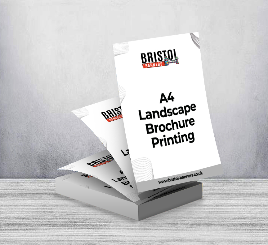 A4 Landscape Brochure Printing