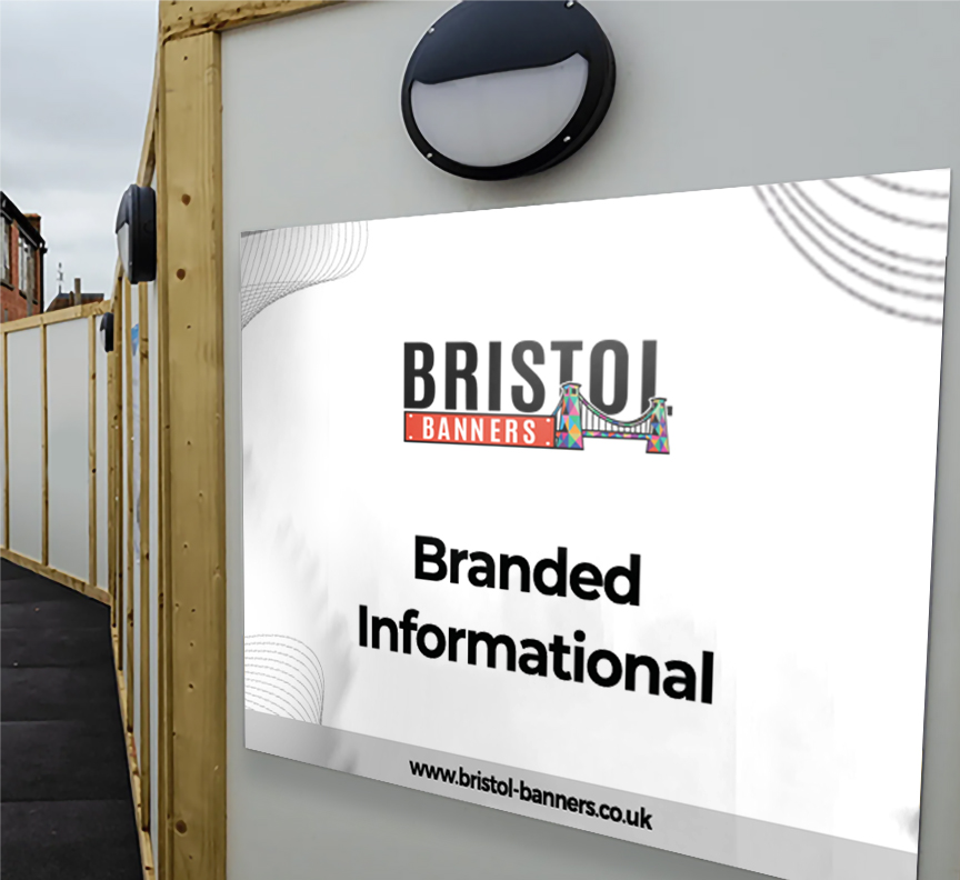 Branded Informational Sign