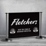 1200mm Cafe Barrier Banners