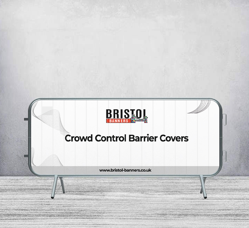 Crowd Control Barrier Covers