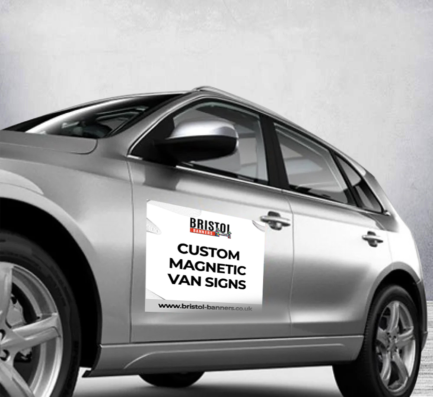Custom Magnetic Van Signs