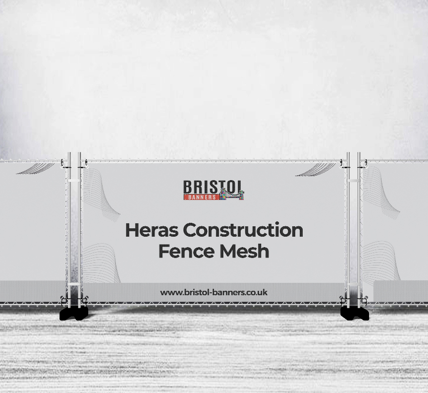 Heras Construction Fence Mesh Banners & Covers