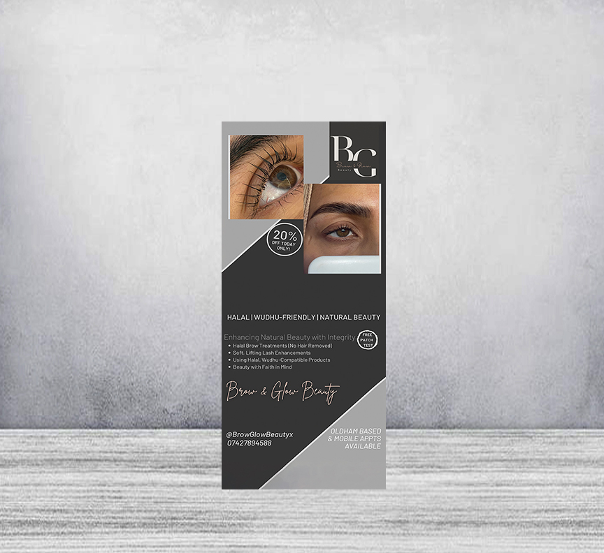Roller Banner Stand 850mm x 2000mm Replacement Graphics
