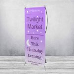 X/pop-up Banner Stand