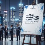 Corporate Conference Easel With Printed Sign